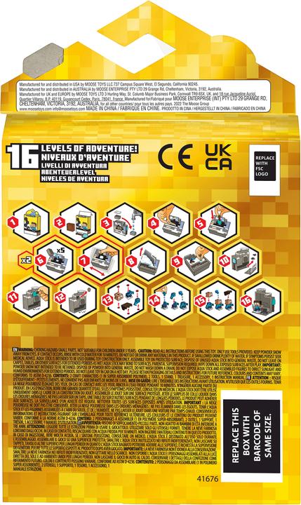 Actual product image Treasure X Minecraft Adventure World