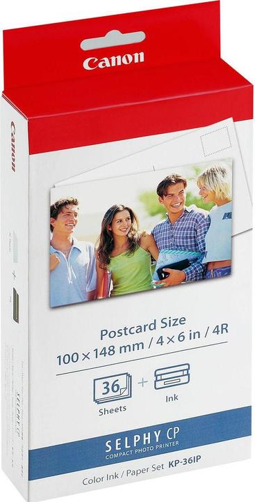 Actual product image Canon Kp-36ip (255 g/m², 148 x 100 mm, 36 x)