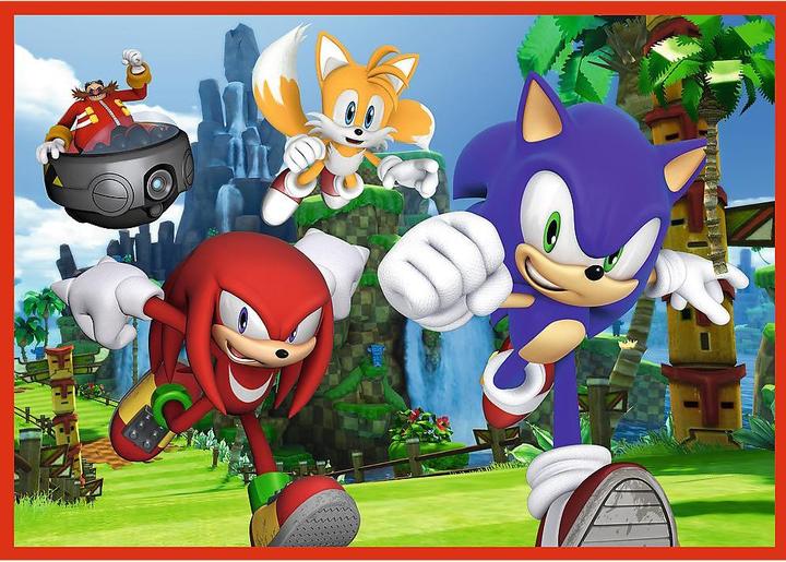 Immagine prodotto Trefl Sonic Puzzle 4 in 1 - Il riccio (70 pezzi)