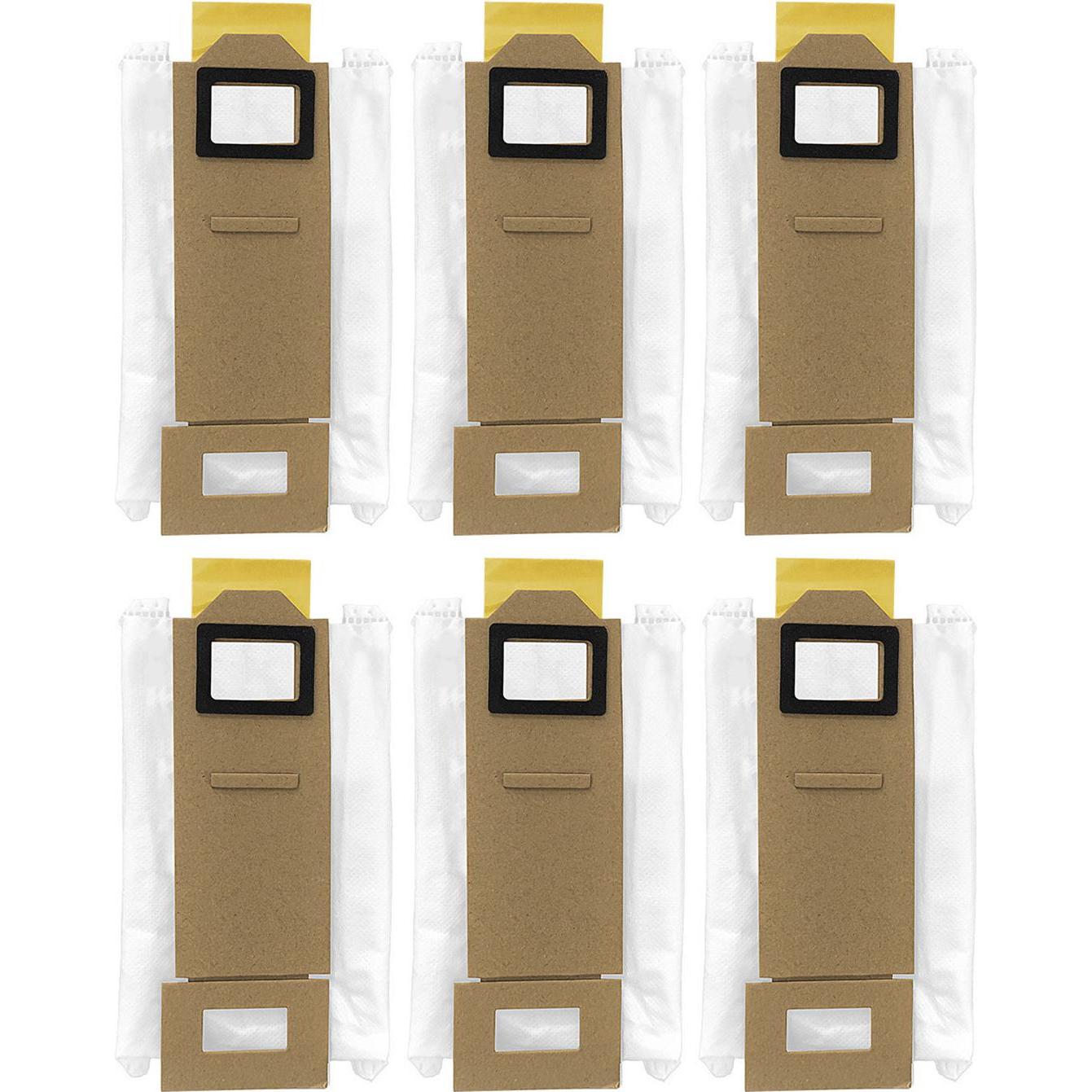 Roboparts Staubbeutel für Roborock S7 / S7+ 6er Pack, Staubsaugerbeutel