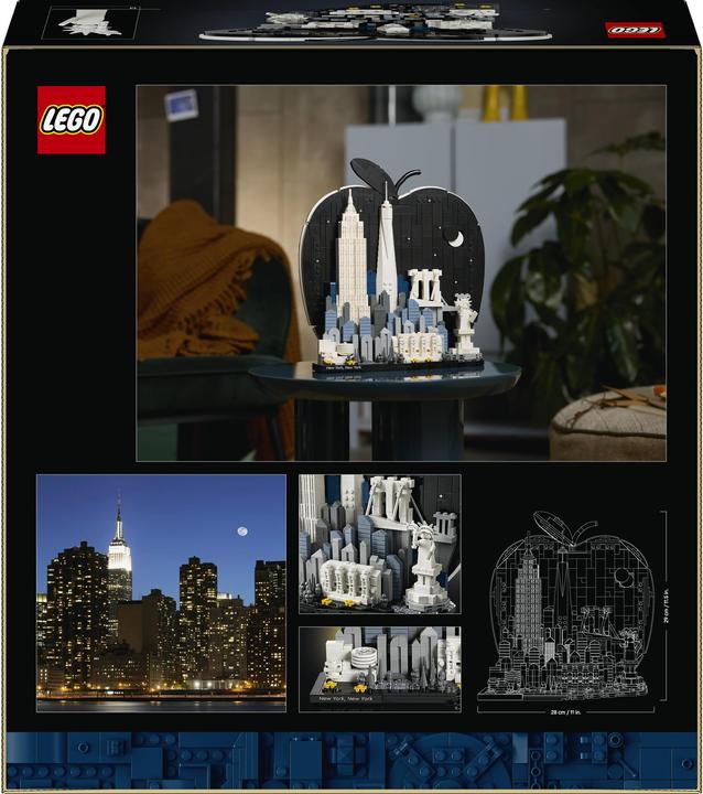 Produktbild LEGO New York City - The Big Apple (21066, LEGO Architecture)