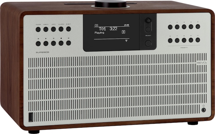 Revo SuperCD (Webradio, DAB+ DAB, Bluetooth, WiFi)