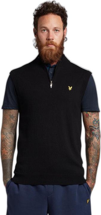 Actual product image Lyle and Scott Sleeveless knitted sweater (M)