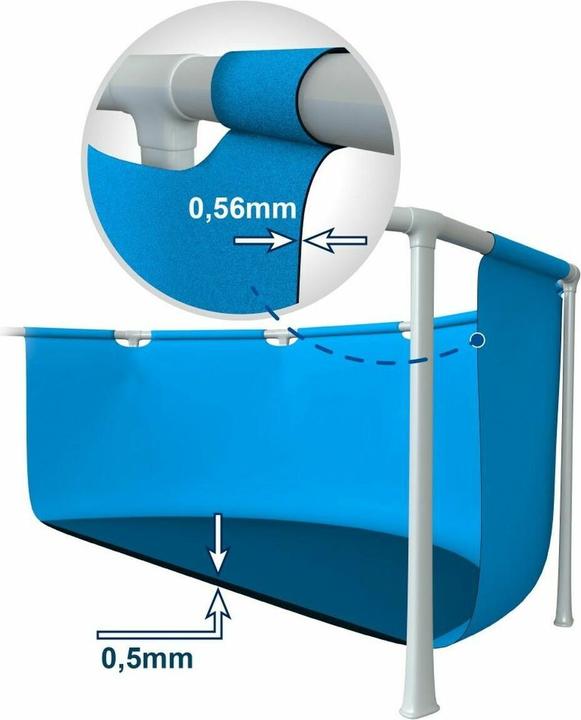 Actual product image Intex Aufstellpool (220 x 150 x 60 cm)