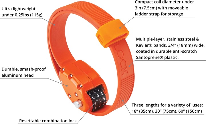 Immagine prodotto Ottolock Bloccaggio a strappo (75 cm)
