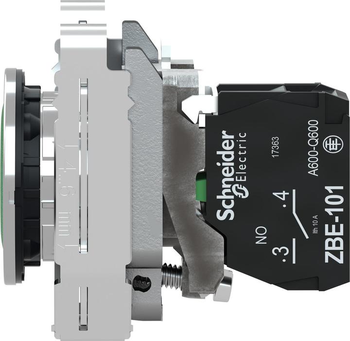 Actual product image Schneider Electric Push button complete Harmony XB4F, 30mm, XB4FA3311