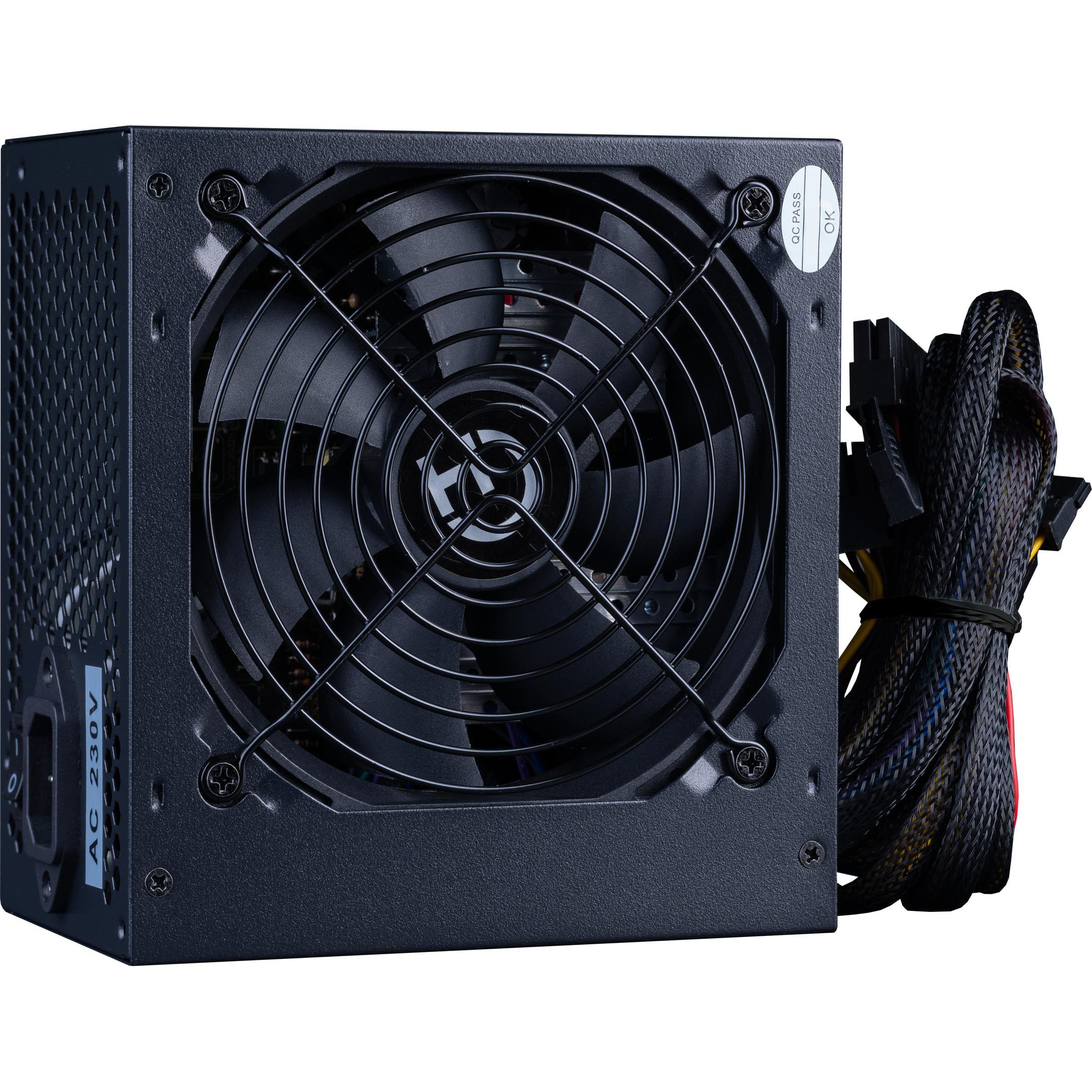 Hiditec ALIMENTATORE PSU ATX PSX500W 500W (SFUSO) (500 W), Alimentatore PC, Nero