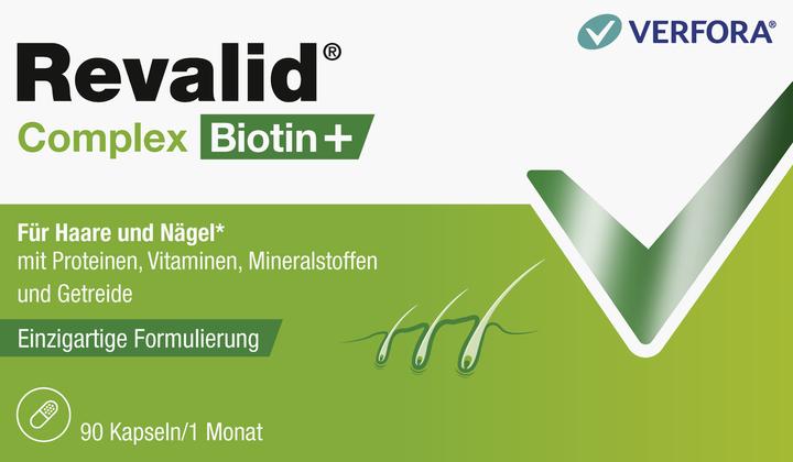 Image du produit Revalid Complexe Biotine (90 pièce(s), Capsules, 75 g)