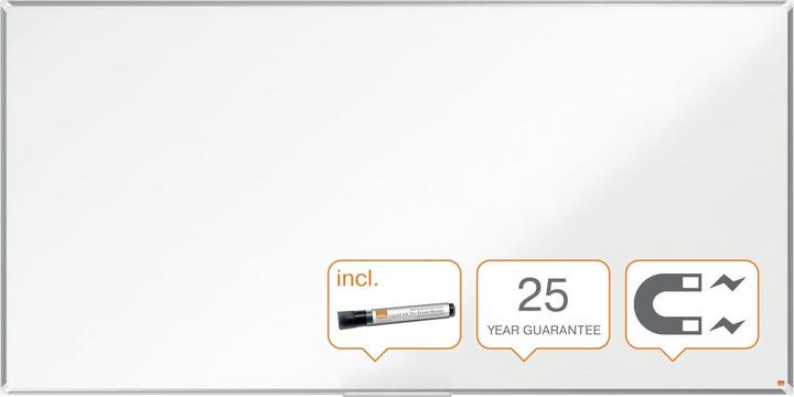 Produktbild Nobo Whiteboard Premium Plus 1915151 Aluminium, 120x240cm (240 x 120 cm)