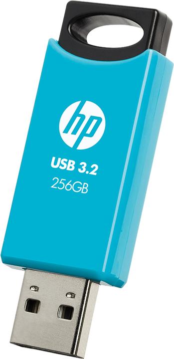 Actual product image HP 256GB 712w Blue USB 3.2 Flash Drive (256 GB, USB-A)