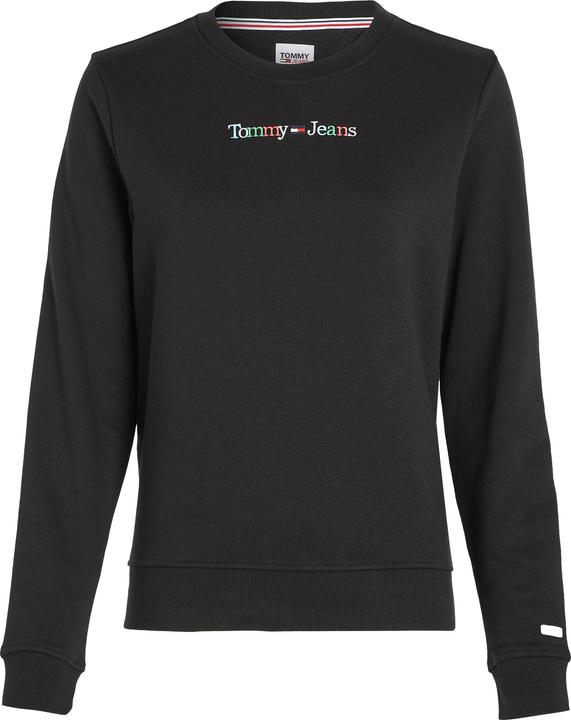 Actual product image Tommy Hilfiger Tjw Reg Colour Serif Linear Crew Women's Sweatshirt (XS)