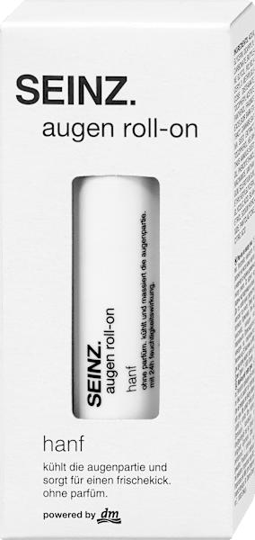 Produktbild dm Seinz. Augen Roll-On Hanf (Augenpflege Stift, Tag + Nacht, 15 ml)