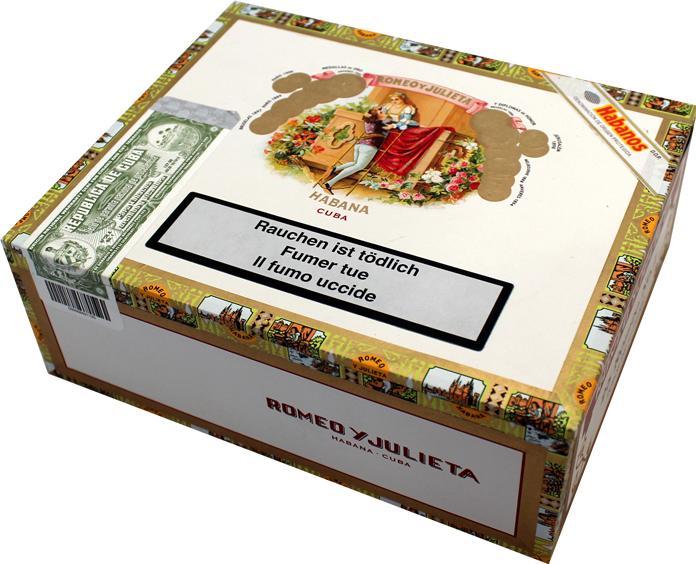 Romeo y Julieta No. 3 Tubos (Couronne)