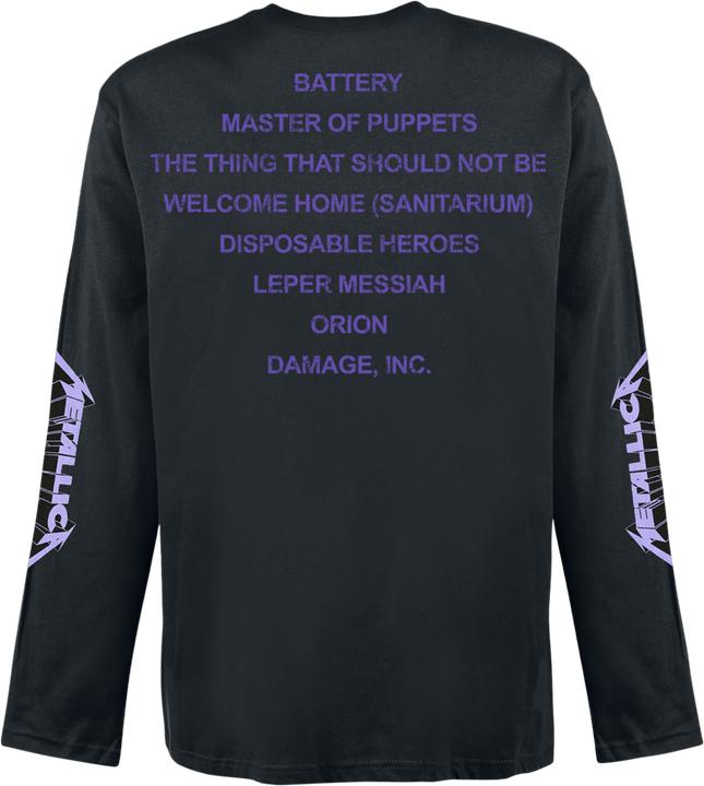 Produktbild Metallica Master Of Puppets Tracks (Longsleeve) (L)