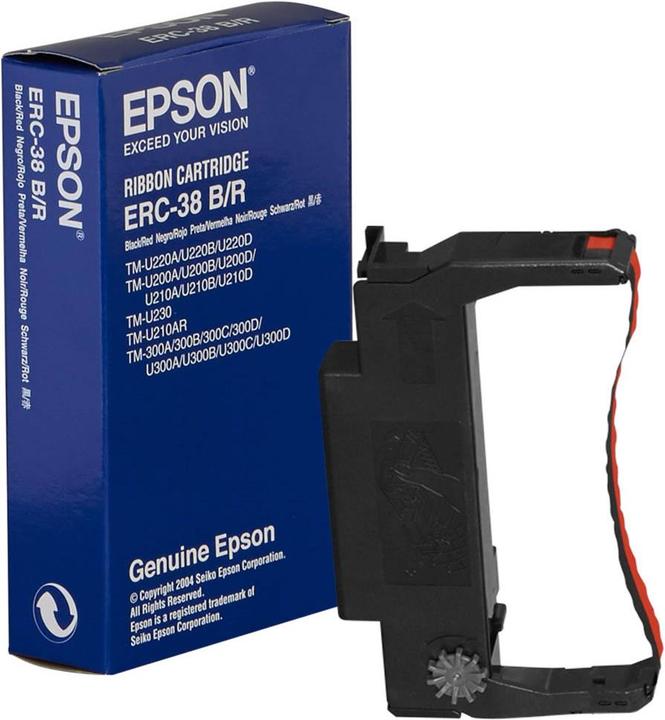 Actual product image Epson ERC-38 Nylon Farbband