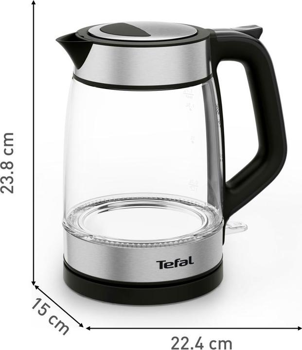 Image du produit Tefal Wasserkocher Glaskessel (KI605830) (1.70 l)