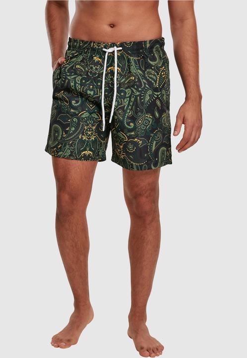 Image du produit Urban Classics Short de natation Paisley (L)