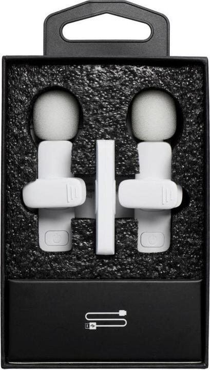 Produktbild OEM Other Computer Accessory Wireless lavalier microphone Lightning double (2 in set) K1 white