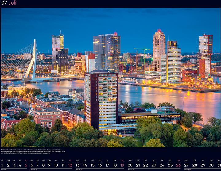 Produktbild Hafenstädte - Wandkalender 2026 (60 x 45 cm, Harter Einband, Deutsch)