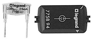 Image du produit Legrand PRO21 Groupe à lueur 775893 21 230V 1,0mA vert seulement pour bouton-poussoir