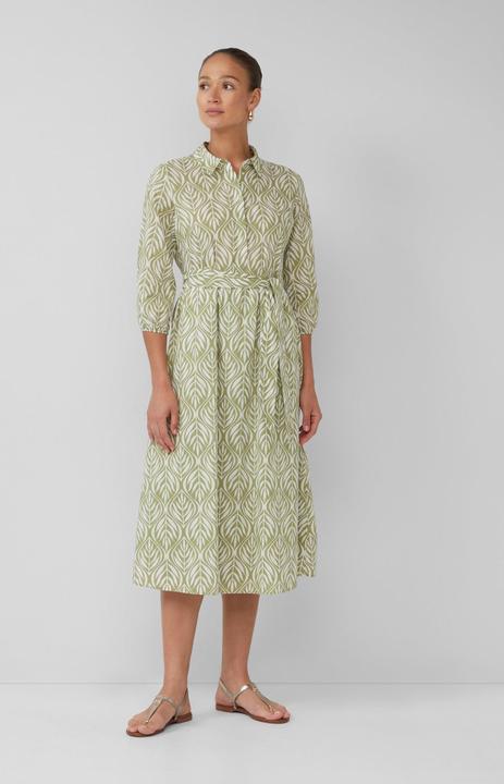 Actual product image S.Oliver Kleid Hemdblusenkleid in Midilänge mit All-over-Print (38)