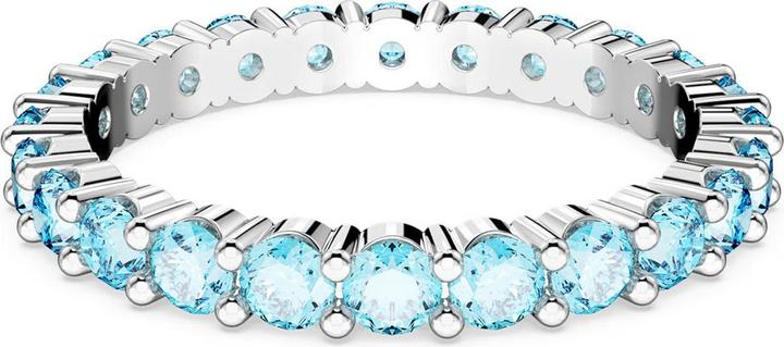 Produktbild Swarovski Matrix Ring Rundschliff Blau (58)