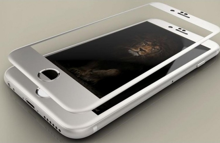 Actual product image Remax iVisor Tempered iPhone 6/6S Plus Protective Glass with Aluminium Frame (1 Piece, Apple iPhone 6, Apple iPhone 6s Plus)