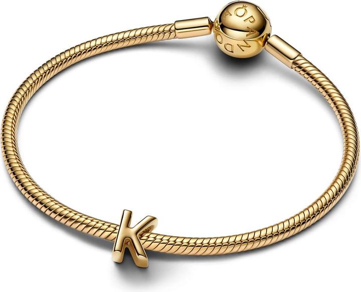 Image du produit Pandora Alphabet-Mini-Charm: Ihre Persönliche Botschaft (Plaqué or, Métal)