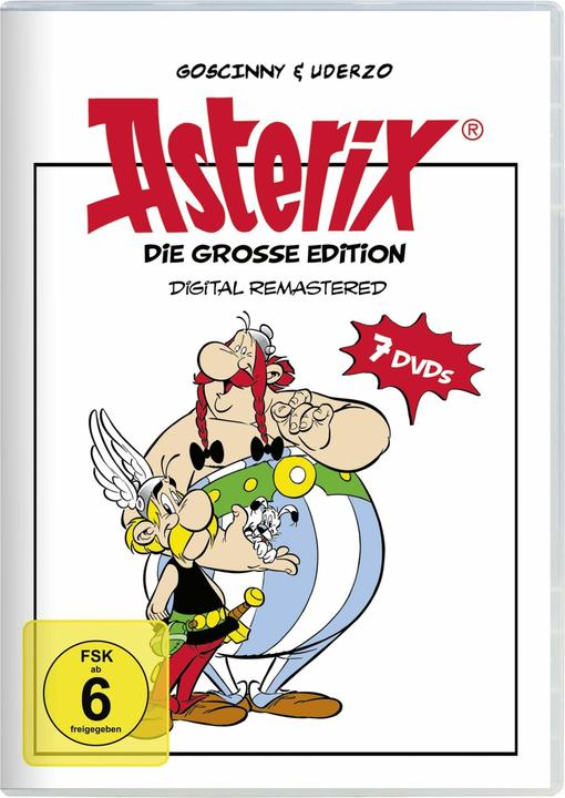 Die grosse Asterix Edition - Digital Remastered (DVD, 2023, Deutsch, Französisch)