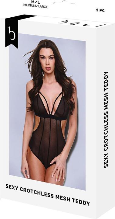 Image du produit Baci SEXY Crotchless MESH TEDDY (S, M)