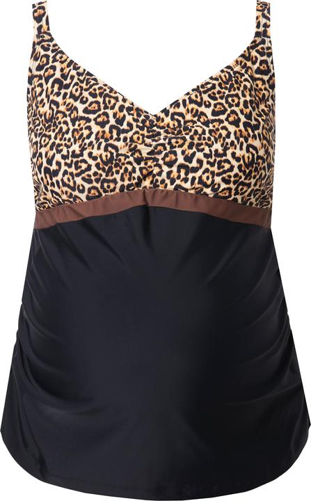 Produktbild Ulla Popken Bellieva Tankini-Oberteil ohne Softschalen, Leo (42, 44)