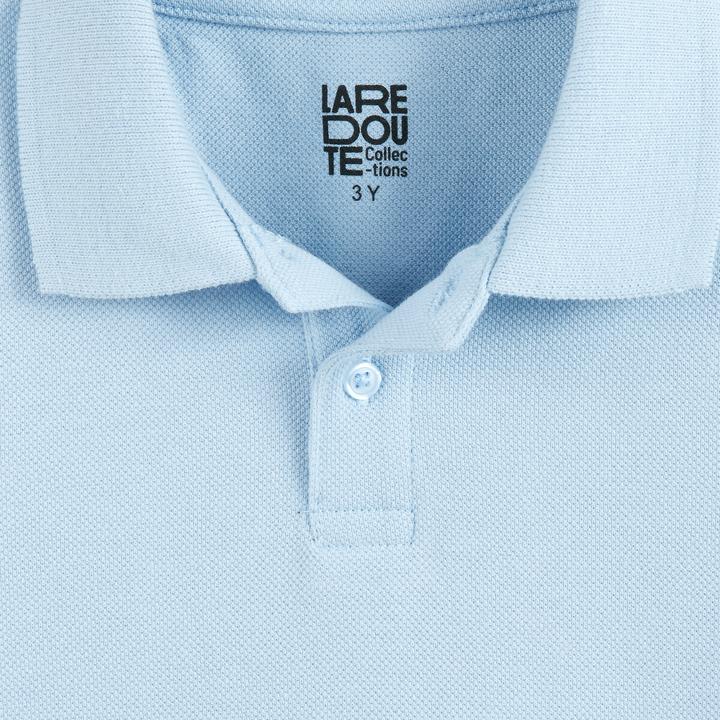 Actual product image La Redoute Collections Kurzärmeliges Polo-Shirt aus unifarbenem Piqué-Strick (86)