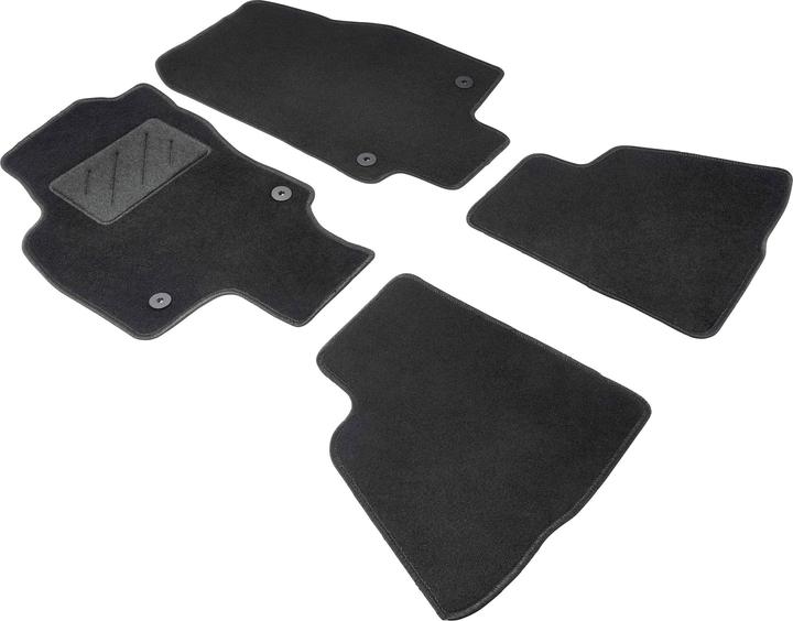 Produktbild Walser Fussmatten für Opel Astra H, Astra H Caravan, Astra H GTC (2 Vordermatten + 2 Rückmatten)