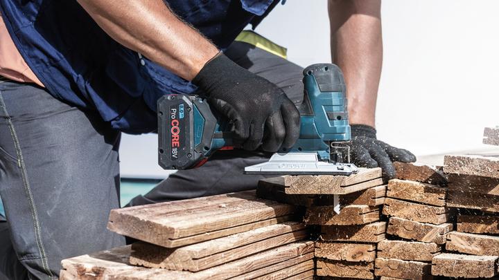 Actual product image Bosch Professional Zubehör Expert Hardwood Fast T144DHM jigsaw blade, 10 pieces