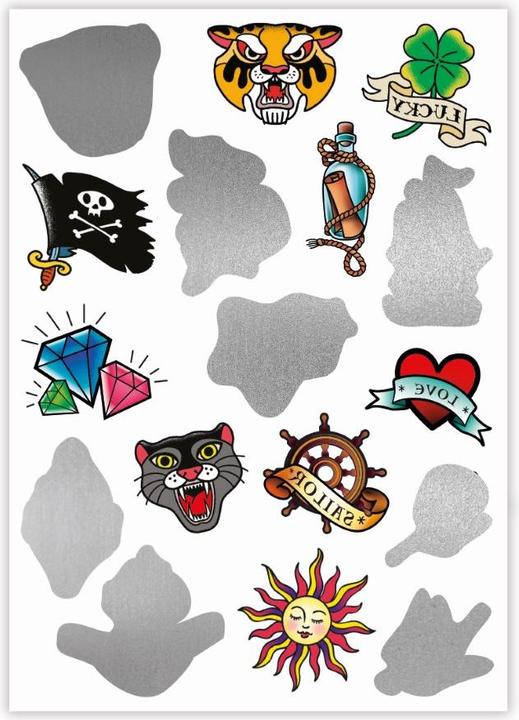 Produktbild Clementoni Crazy Chic - Urban Tattoo Glitter