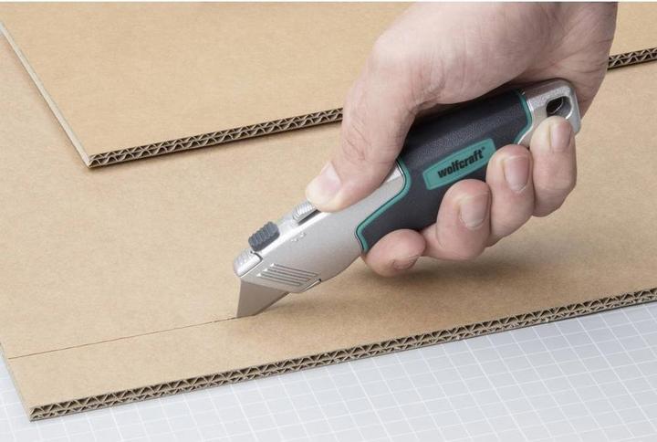 Immagine prodotto wolfcraft 1 Coltello a doppia lama professionale (Taglierini)