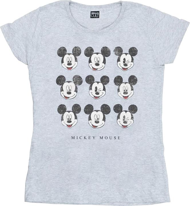 Actual product image Disney Womens/Ladies Mickey Mouse Wink And Smile Cotton T-Shirt (M)