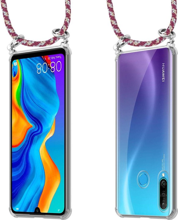 Produktbild Cadorabo TPU Handy Kette SILBER Cover