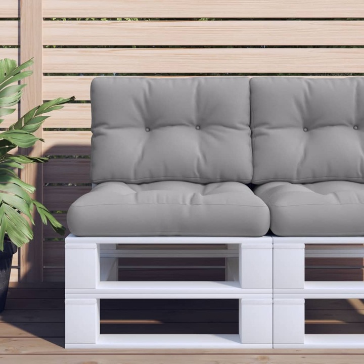 Actual product image VidaXL 10-piece garden lounge set with cushions (60 x 40 x 12 cm)