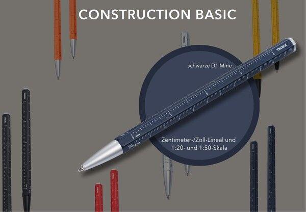 Image du produit Troika Stylo à Bille Construction Basic D.Bleu (Bleu foncé, 1 x)
