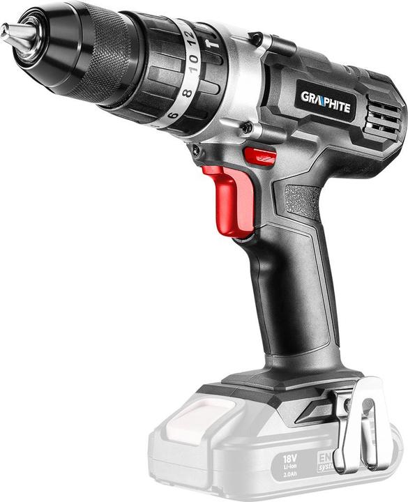 Actual product image Graphite Cordless drill / driver 58G010, 18V, without battery and charger (Rechargeable battery operated)
