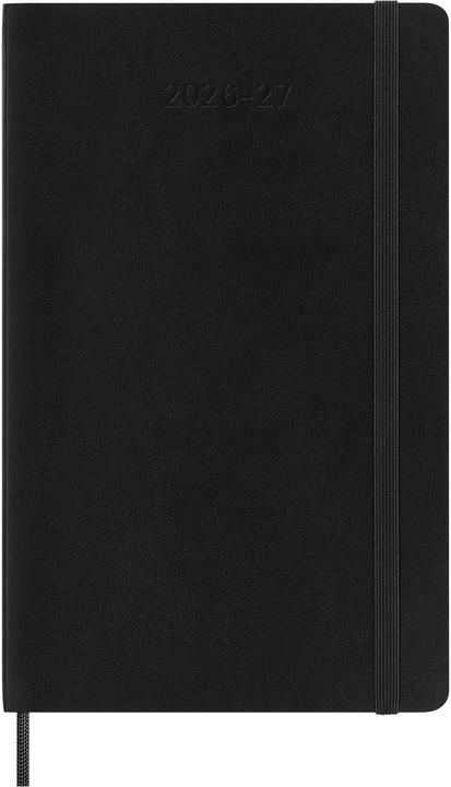Produktbild Moleskine Tageskalender 26/27 DSB18DC3Y 18M SC schwarz 13x21cm (A5, 1 Tag / 1 Seite)