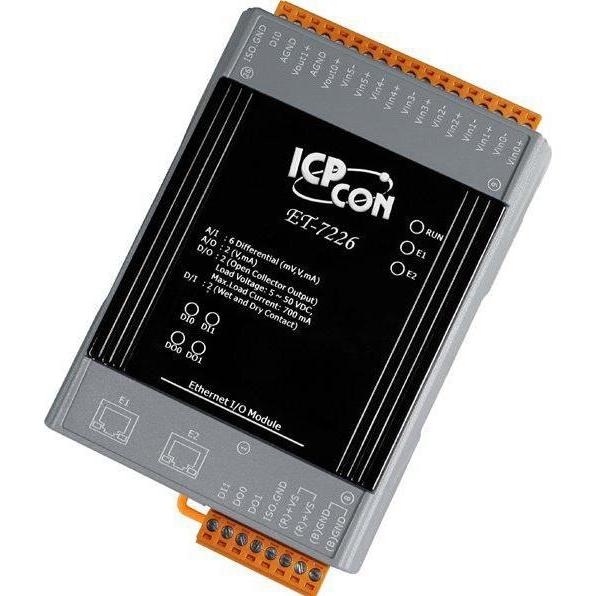 Thumbnail - Moxa MODBUS/TCP I/O MODULE, 2x LAN, Netzwerkadapter
