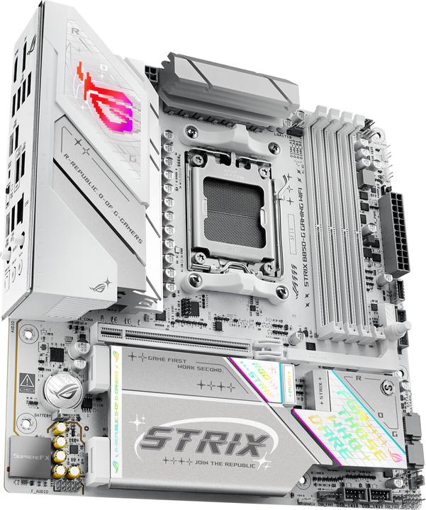 Productafbeelding ASUS ROG STRIX B850-G GAMING WIFI (AM5, AMD B850, Micro ATX (mATX))