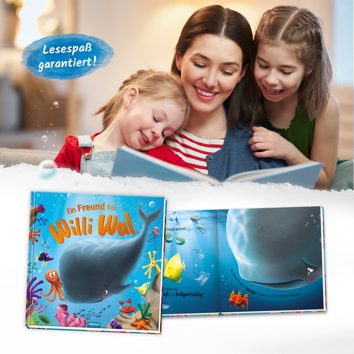 Produktbild Vorlesebuch Ein Freund für Willi Wal (Deutsch, Trötsch Verlag GmbH & Co.KG, 2023)