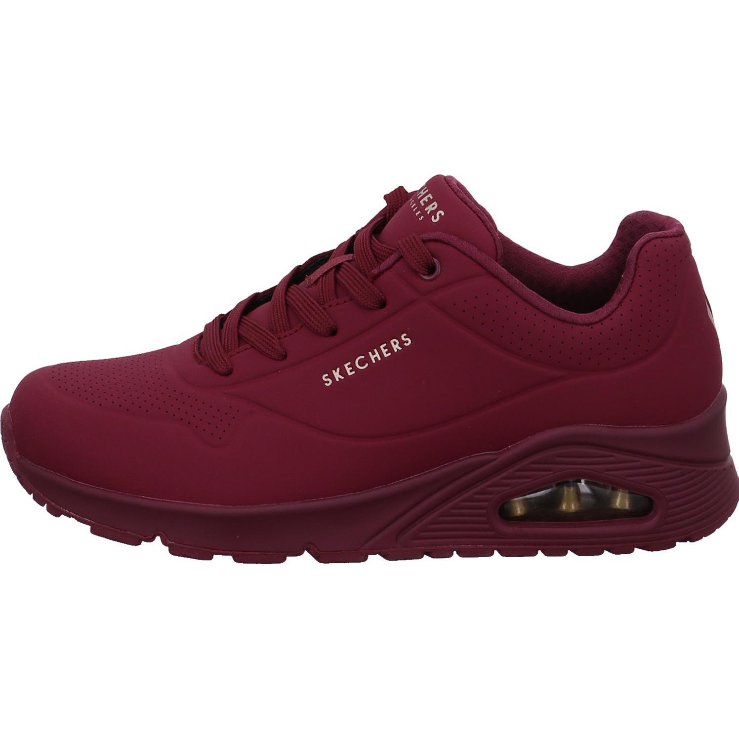Thumbnail - Skechers, Damen, Sneaker, 73690 PLUM, Rot, (38)