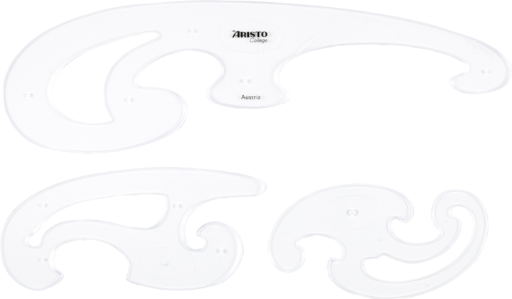 Produktbild Aristo Burmester Kurvenlineal-Satz (350 mm)