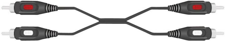 Produktbild SpeaKa Professional Speaka Audiokabel 2x Cinch 2.5 m (2.50 m, Cinch)