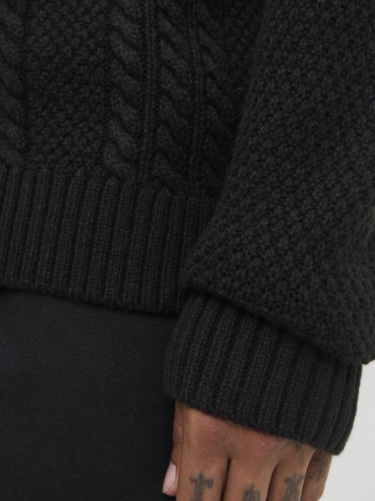 Produktbild Jack & Jones Einfarbig Strickpullover Strickpullover (L)