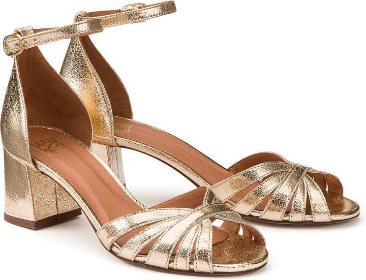 Actual product image La Redoute Collections Sandals with ankle strap (36)